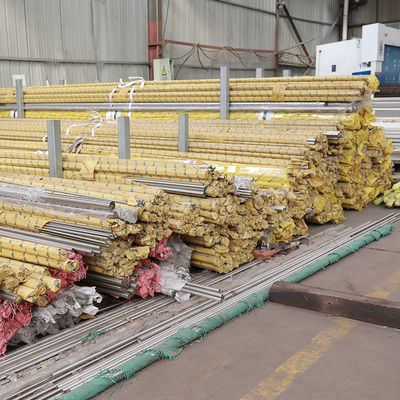 Construction Application Forged Stainless Steel Bars Seamless Alloy Steel Pipe  with Bright Surface Finishing