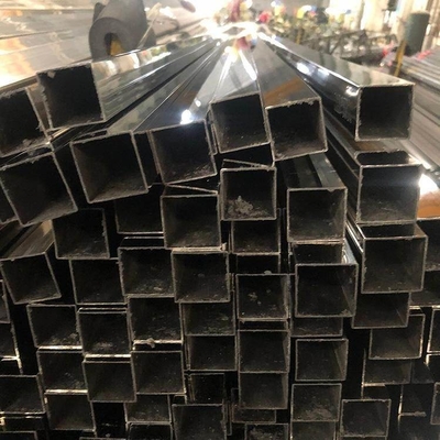201 Seamless Stainless Steel Square Pipe Mill Finish ASTM 347