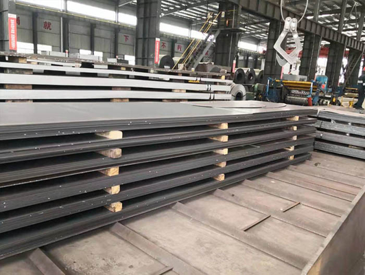 Lembar baja paduan alumunium yang dipoles ASTM JIS DIN Plat baja lebar standar 1200mm - 2500mm